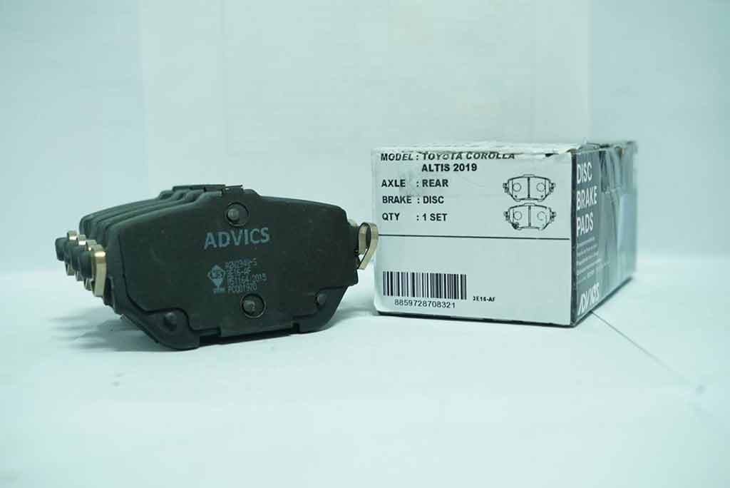 อะไหล่แท็กซี่ - ผ้าเบรคหลัง 19 ADVICS BRAKE STAR