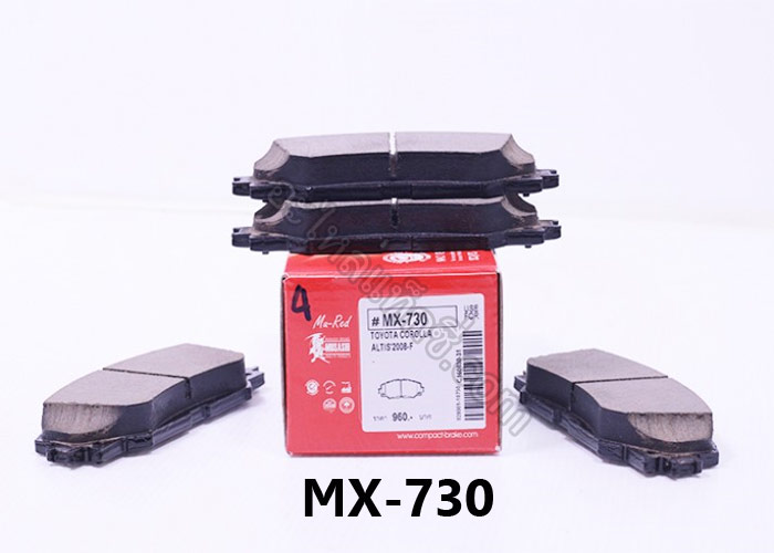 อะไหล่แท็กซี่ - ผ้าเบรคหน้า Ma-Red 2008